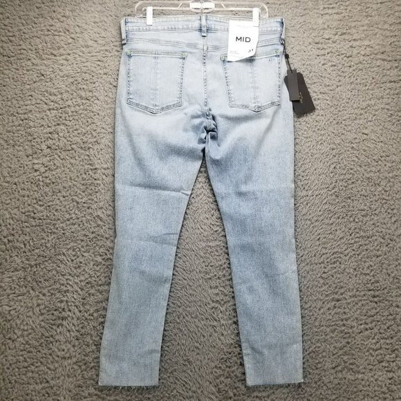 Rag & Bone Jeans Womens 31 Cate Stretch Mid Rise Ankle Skinny Distressed NWT - Picture 11 of 16